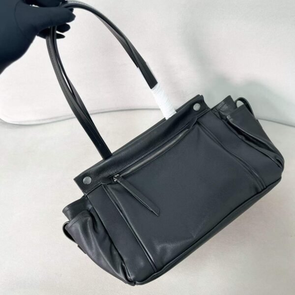 Prada Route large leather tote bag