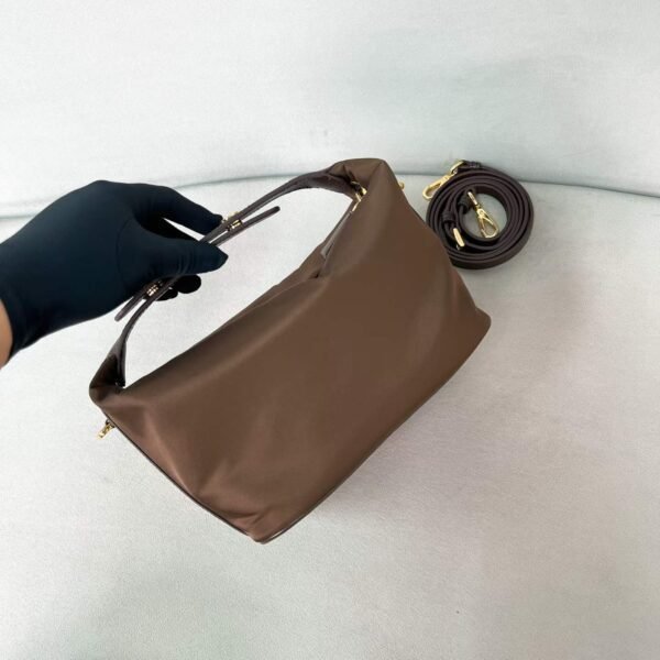 PRADA Re-Nylon and Saffiano leather mini shoulder bag
