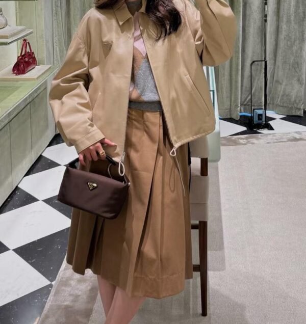 PRADA Re-Nylon and Saffiano leather mini shoulder bag