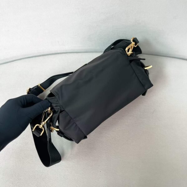 Prada Explore Re-Nylon shoulder bag with flap MINI