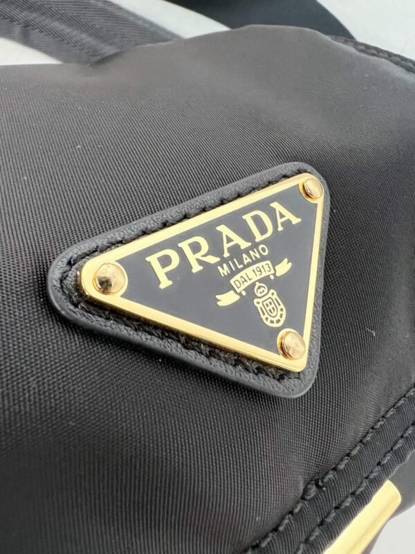 Prada Explore Re-Nylon shoulder bag with flap MINI