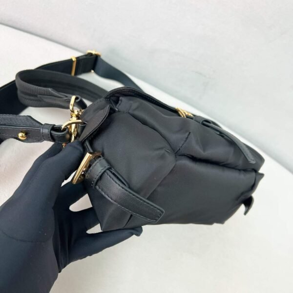 Prada Explore Re-Nylon shoulder bag with flap MINI