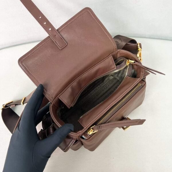 PRADA Explore nappa leather mini-bag
