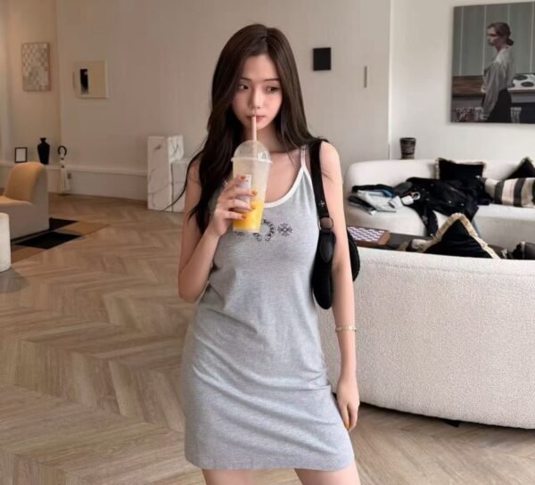 CHROME HEARTS Suspender skirt