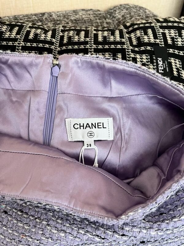 CHANEL  Outerwear+Short Skirt