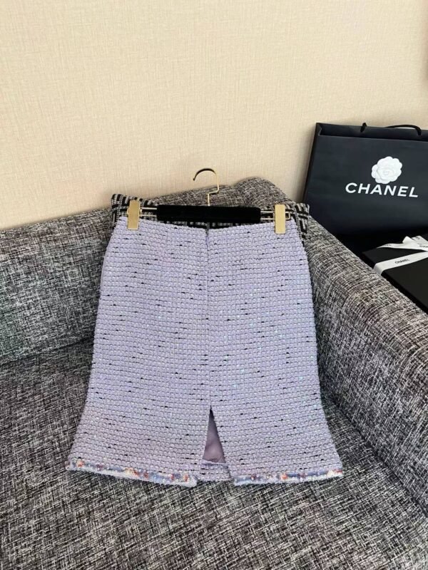 CHANEL  Outerwear+Short Skirt