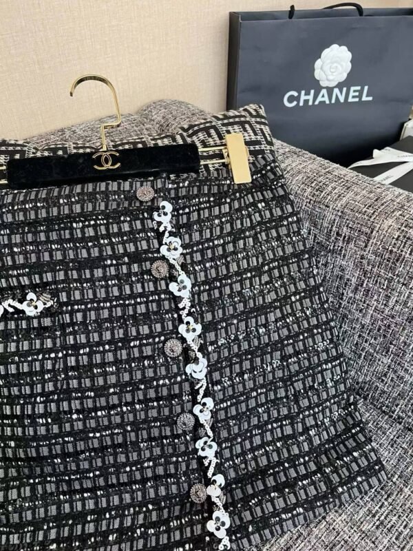 CHANEL  Outerwear+Short Skirt