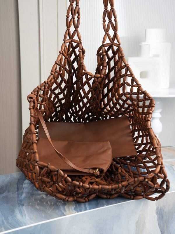 YSL ICARE medium in wood beads