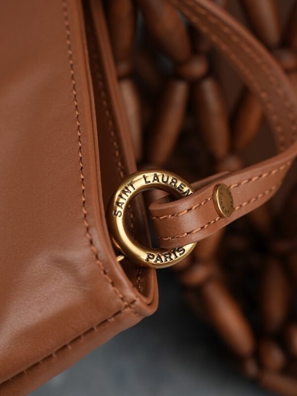 YSL ICARE medium in wood beads