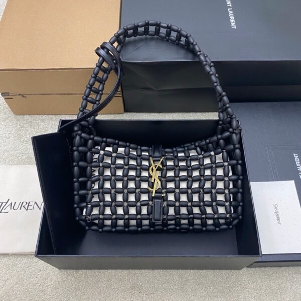 YSL LE 5 À 7 in wood beads