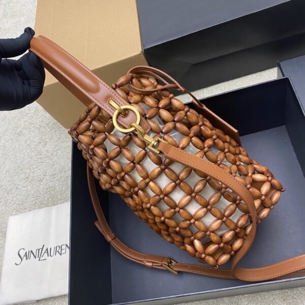 YSL LE 37 MINI wood beads