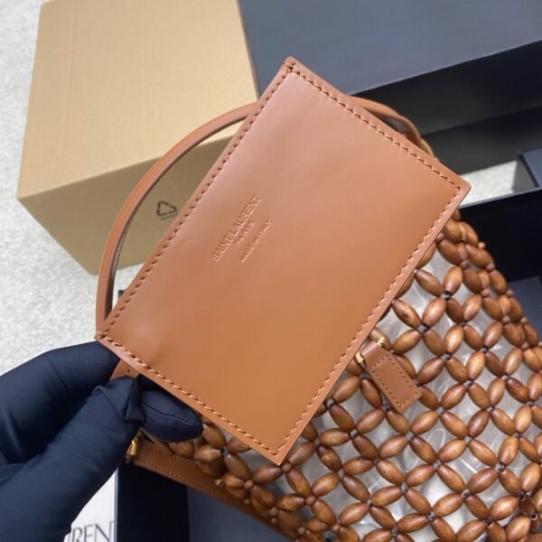 YSL LE 37 MINI wood beads