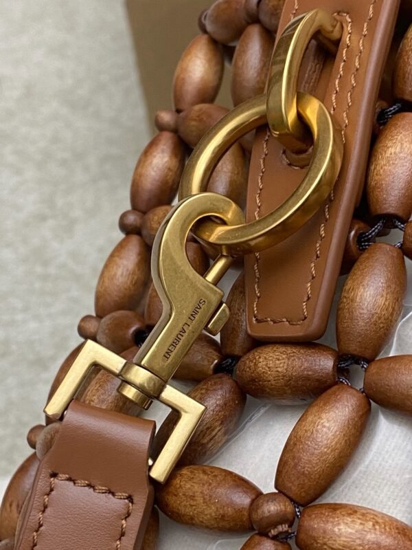 YSL LE 37 MINI wood beads