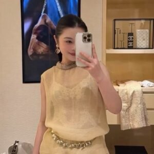 CHANEL  Tank top