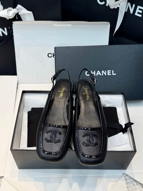 CHANEL Square-Toe Pumps