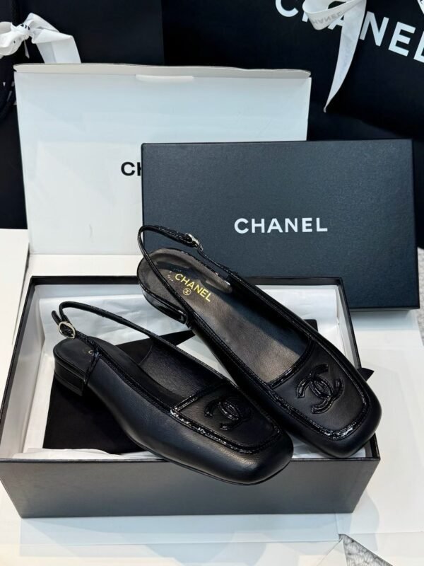 CHANEL Square-Toe Pumps