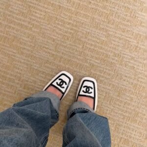 CHANEL Square-Toe Pumps