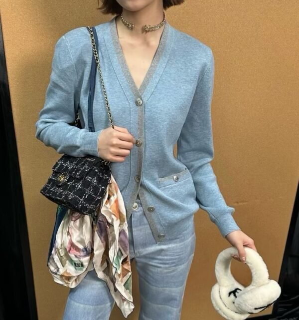CHANEL Knitted Cardigan