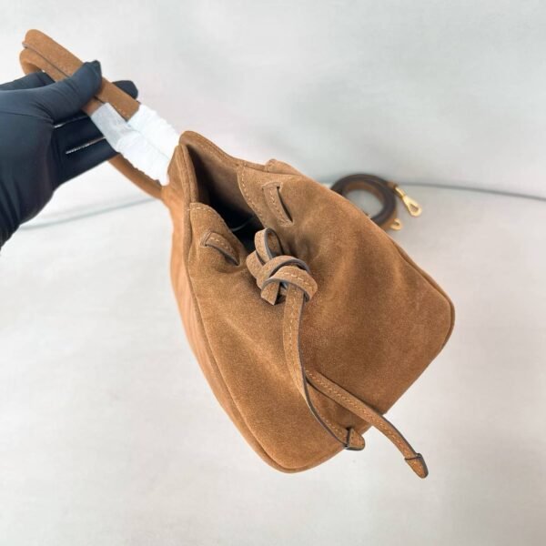 Prada Allusion large suede tote bag