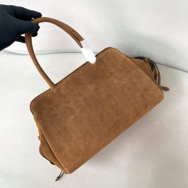 Prada Allusion large suede tote bag