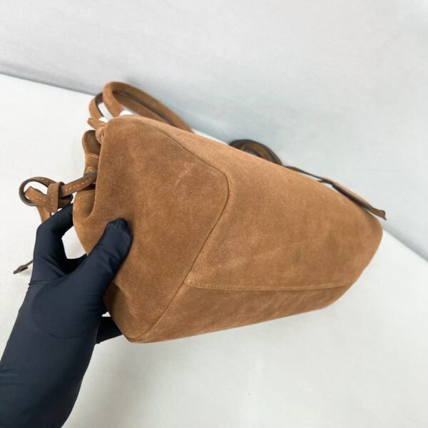 Prada Allusion large suede tote bag