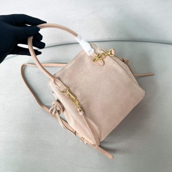 Prada Carry mini suede handbag