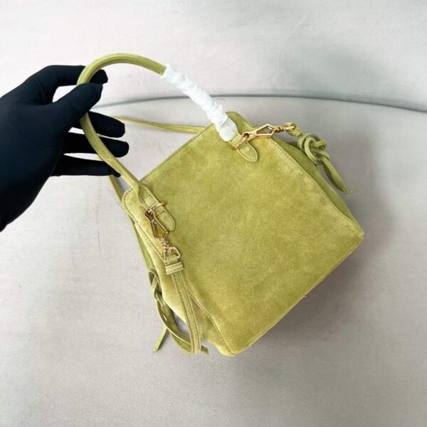 Prada Carry mini suede handbag