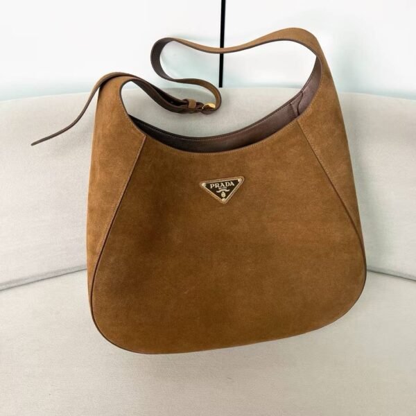 Prada Boogie large leather bag