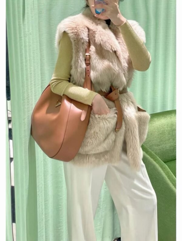 Prada Boogie large leather bag