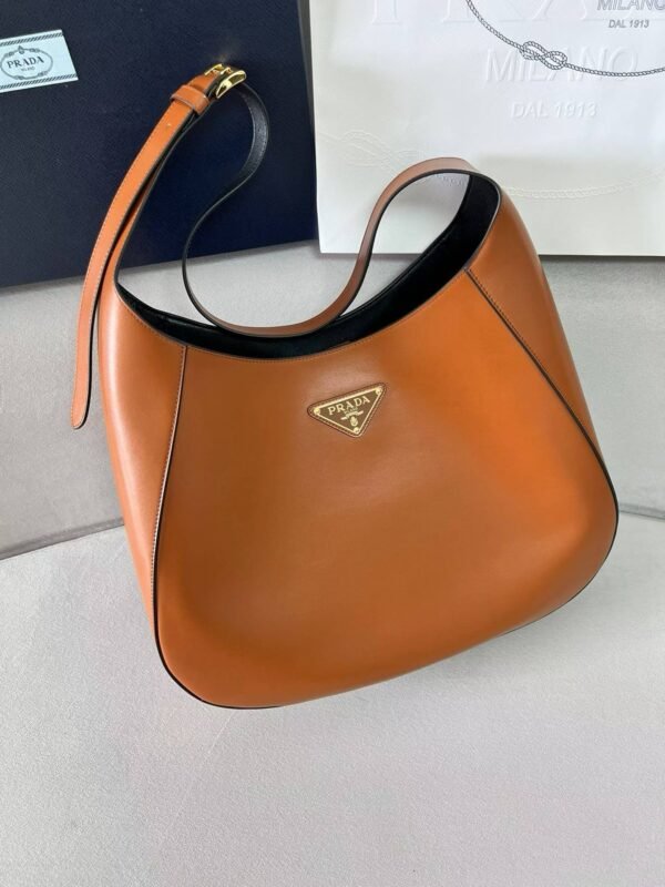 Prada Boogie large leather bag