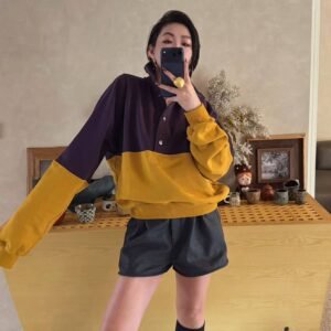 YSL Two-Tone Hoodie