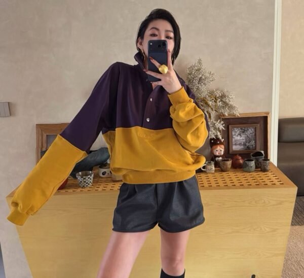 YSL Two-Tone Hoodie