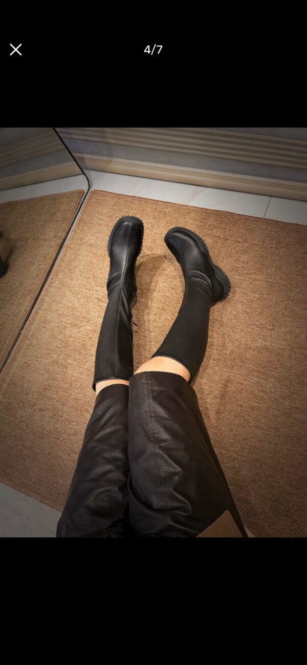 MIUMIU Stretch Knee-High Boots