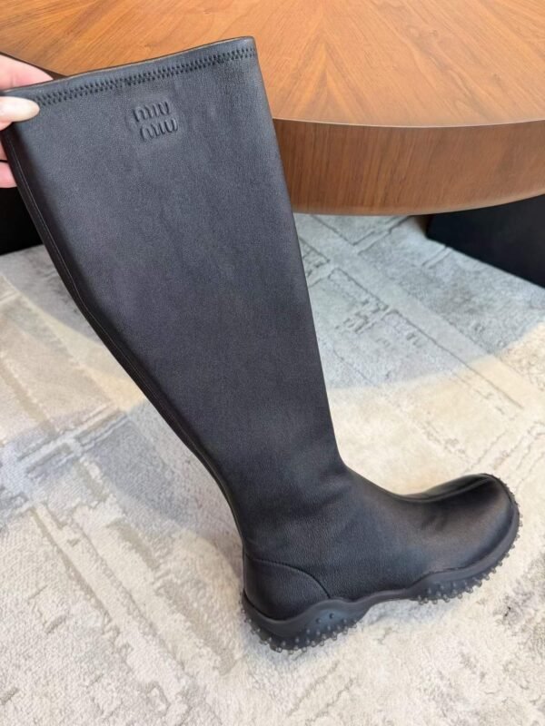 MIUMIU Stretch Knee-High Boots