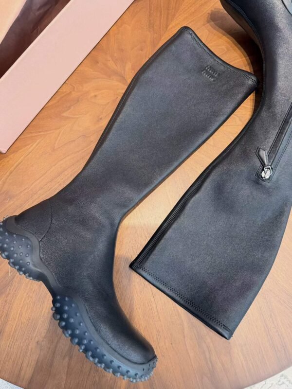 MIUMIU Stretch Knee-High Boots