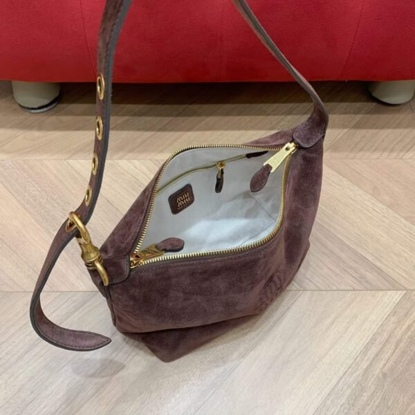 MIUMIU Spirit suede bag