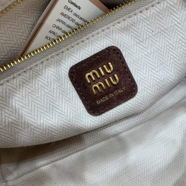 MIUMIU Spirit suede bag