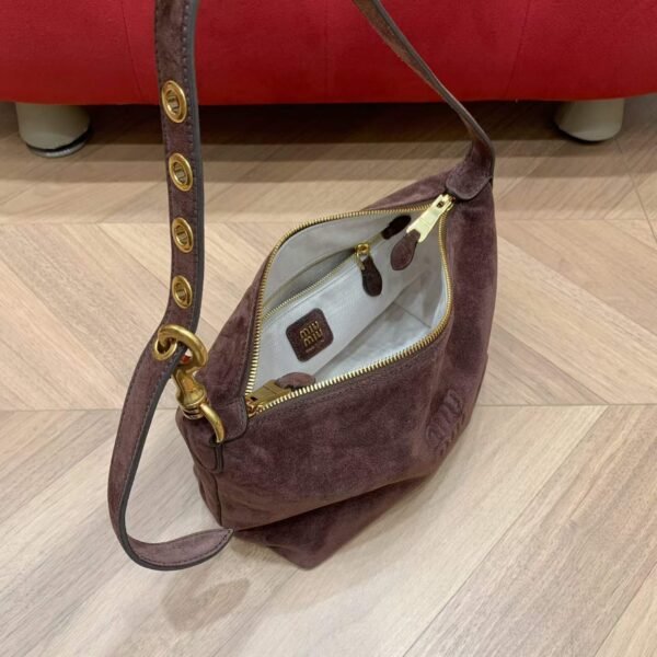 MIUMIU Spirit suede bag