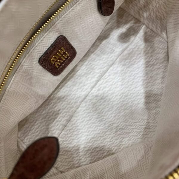 MIUMIU Spirit suede bag