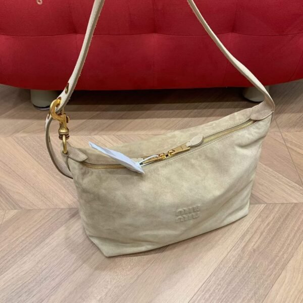 MIUMIU Spirit suede bag
