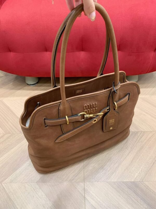 MIUMIU Aventure nappa leather bag