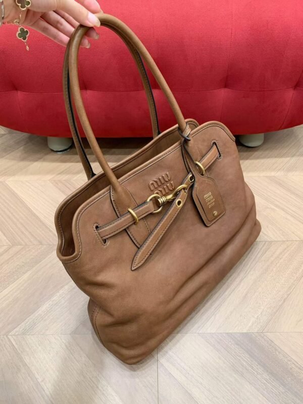 MIUMIU Aventure nappa leather bag