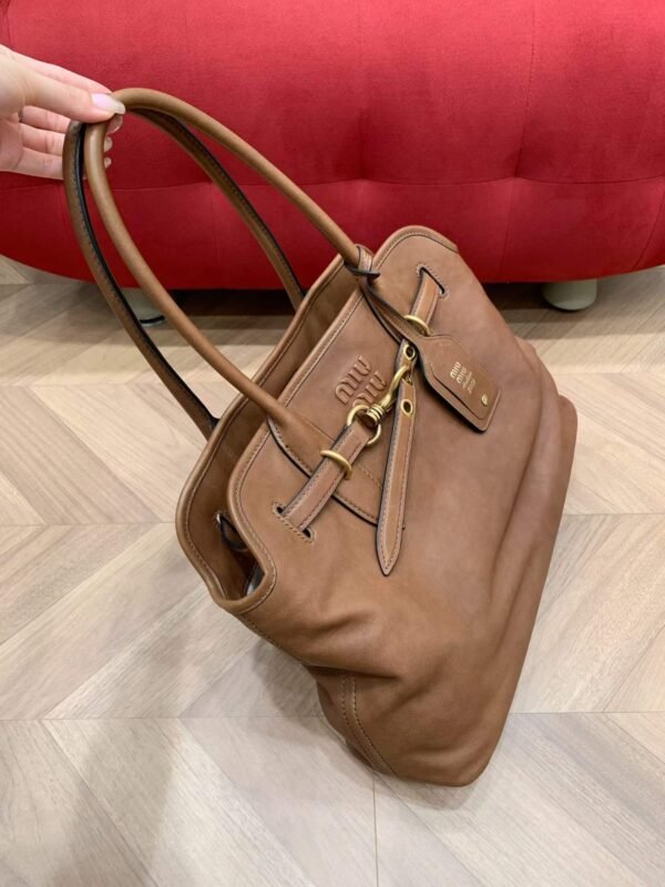 MIUMIU Aventure nappa leather bag