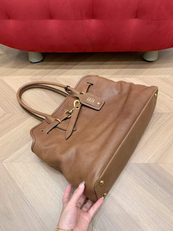 MIUMIU Aventure nappa leather bag