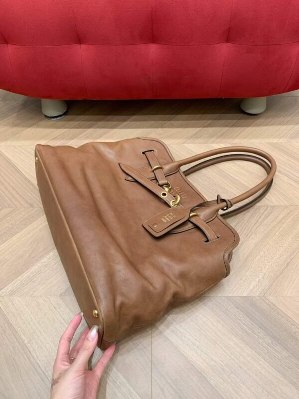 MIUMIU Aventure nappa leather bag