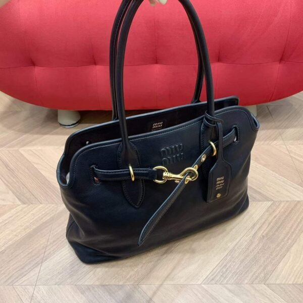 MIUMIU Aventure nappa leather bag