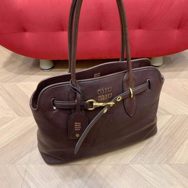 MIUMIU Aventure nappa leather bag