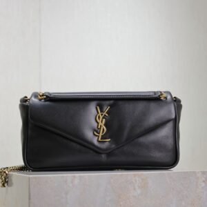 YSL CALYPSO small chain pouch in lambskin