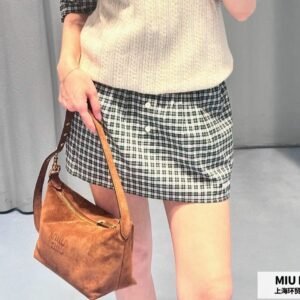 MIUMIU Spirit suede bag