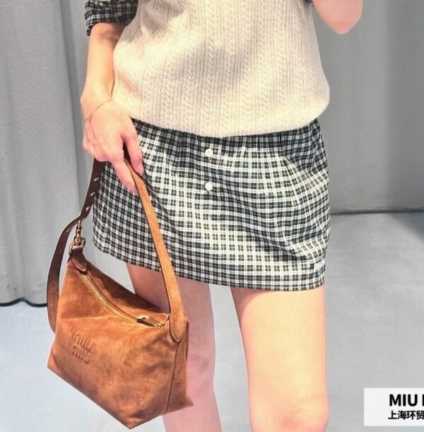 MIUMIU Spirit suede bag